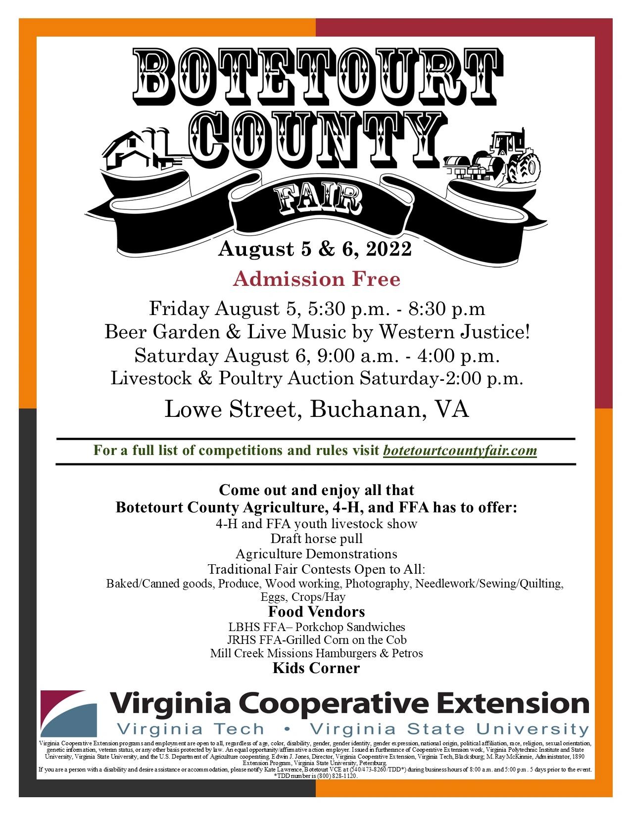 Botetourt County Fair Home